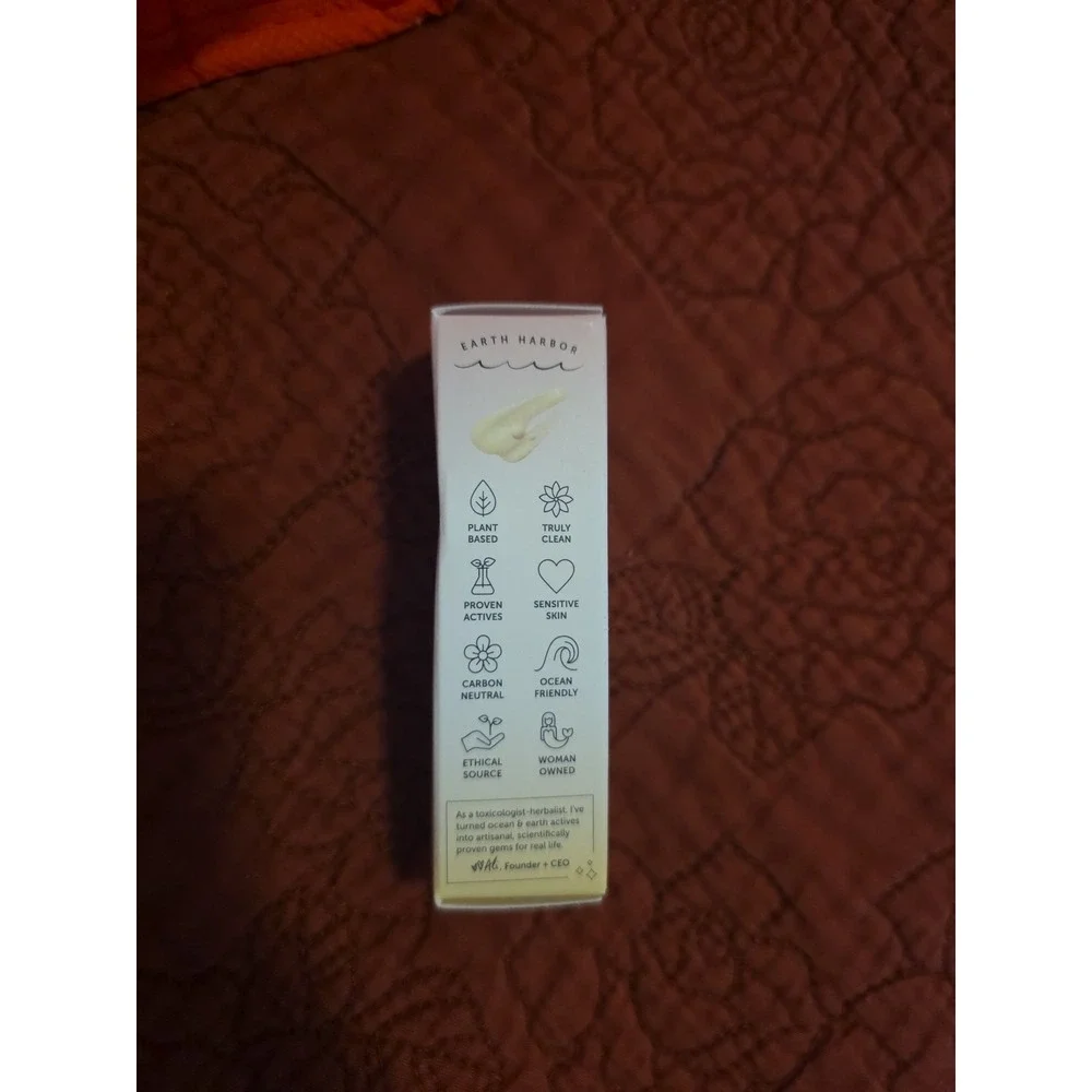 2 X‎ Earth Harbor Treasure Barrier Boost Glazing Milk .33 fl oz DELUXE SAMPLE